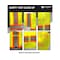 Northmon Safety Hi Vis Short Sleeve Mesh Safety Vest - ANSI Class 3 - Large NM-SV-102-YW-L - alternate 7